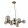 Chandelier Copper Canello ITALUX-PND-406007-11-HBR