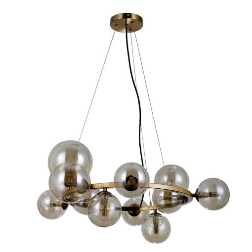 Chandelier Copper Canello ITALUX-PND-406007-11-HBR