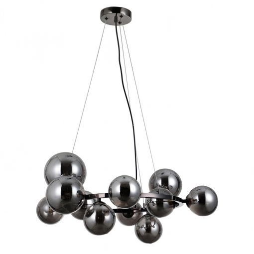 Chandelier Black Canello ITALUX-PND-406007-11A-BCR