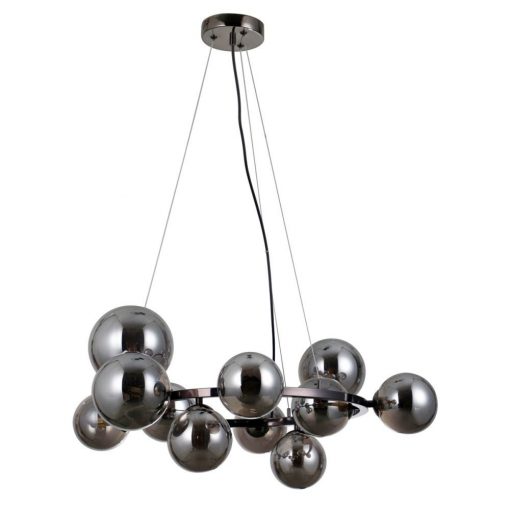 Chandelier Black Canello ITALUX-PND-406007-11A-BL