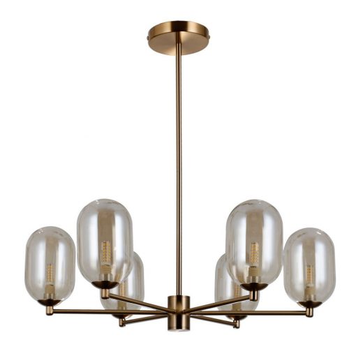 Chandelier Bronze Perano ITALUX-PND-4215-6-HBR