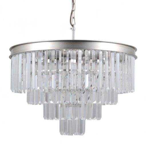 Pendant Silver Verdes ITALUX-PND-44372-8A-SLVR-BRW