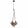 Pendant Copper Perlos ITALUX-PND-54456-5-HB-AMB