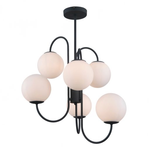 Pendant Black Gela ITALUX-PND-5500-6-BK