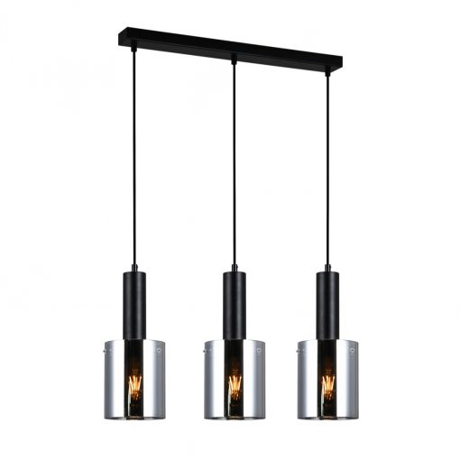 Pendant Black Sardo ITALUX-PND-5581-3-BK-SG