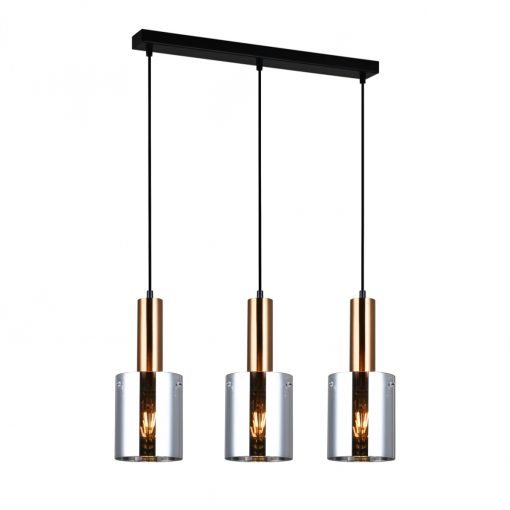 Pendant Copper Sardo ITALUX-PND-5581-3-BRO-SG