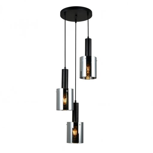 Pendant Black Sardo ITALUX-PND-5581-3A-BK-SG