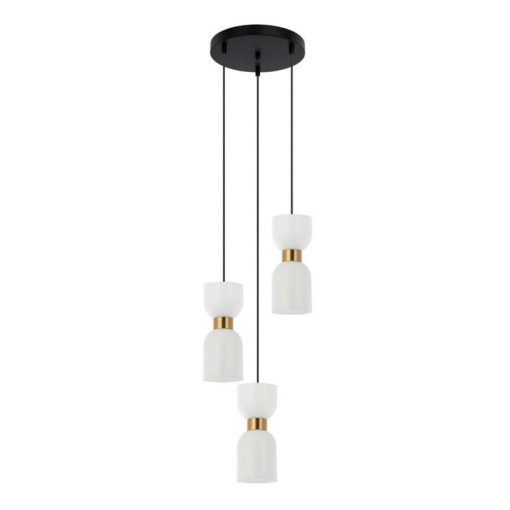 Pendant Copper Monza ITALUX-PND-57602-3-BK-BRO