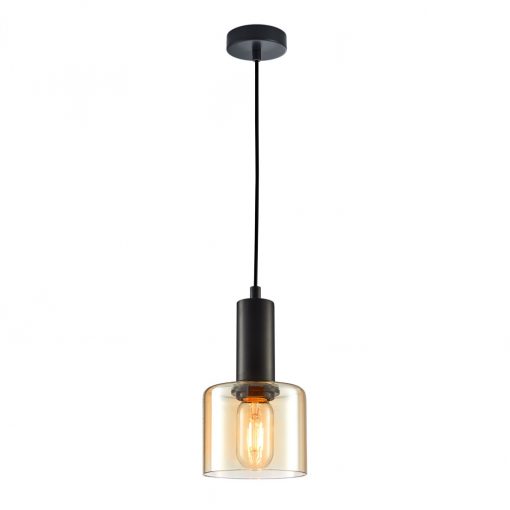 Pendant Black Santia ITALUX-PND-65342-1-BK-AMB