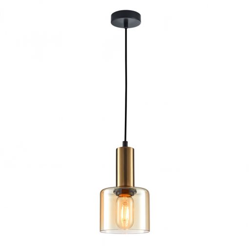 Pendant Copper Santia ITALUX-PND-65342-1-BRO-AMB