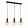 Pendant Black Santia ITALUX-PND-65342-3-BK-AMB