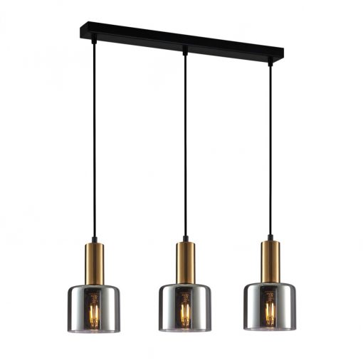 Pendant Copper Santia ITALUX-PND-65342-3-BRO-SG