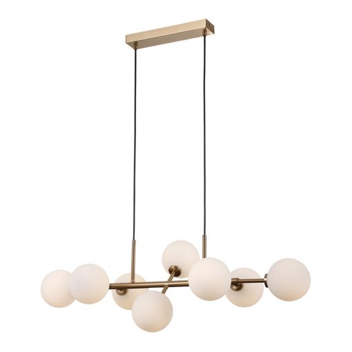 Chandelier Copper Mirellio ITALUX-PND-66463-8-HB