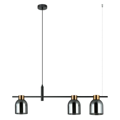 Suspension Black Servio ITALUX-PND-66892-3-BK-SG