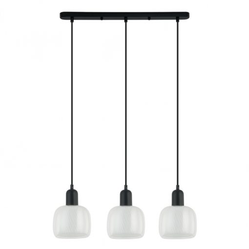 Pendant Black Lamezia ITALUX-PND-67594-3-BK-CL