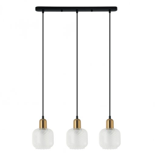 Pendant White Lamezia ITALUX-PND-67594-3-BRO-CL