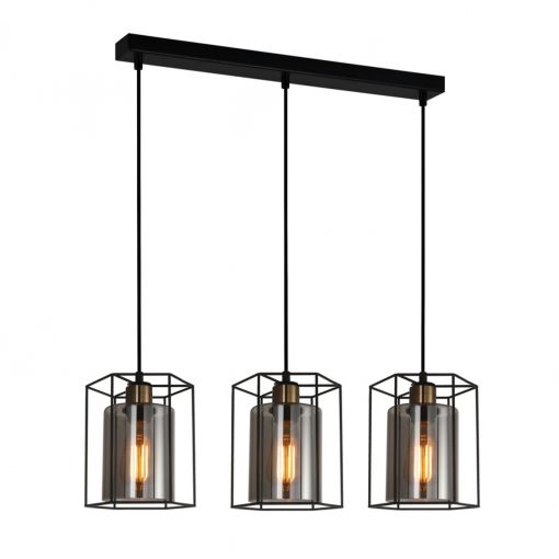 Pendant Black Kalula ITALUX-PND-78901-3-BK-SG