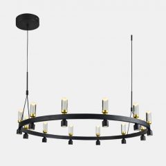 Suspension Black Almelo ITALUX-PND-83812-24