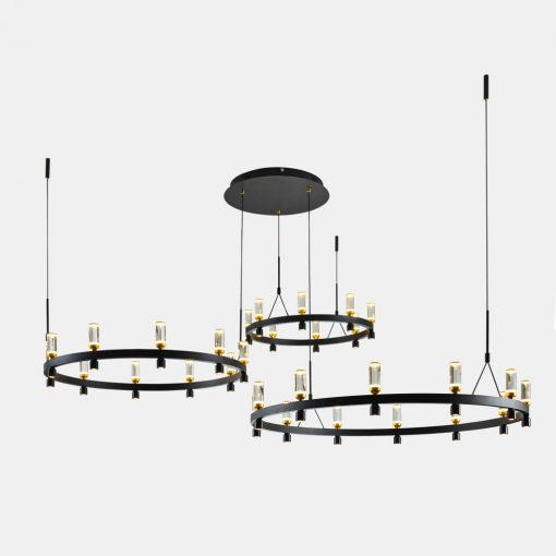 Pendant Black Almelo ITALUX-PND-83812-60