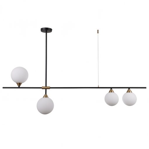 Pendant Black Belmonte ITALUX-PND-9152-4-OPAL