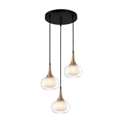 Pendant Copper Konila ITALUX-PND-99709-3A-BRO-CL