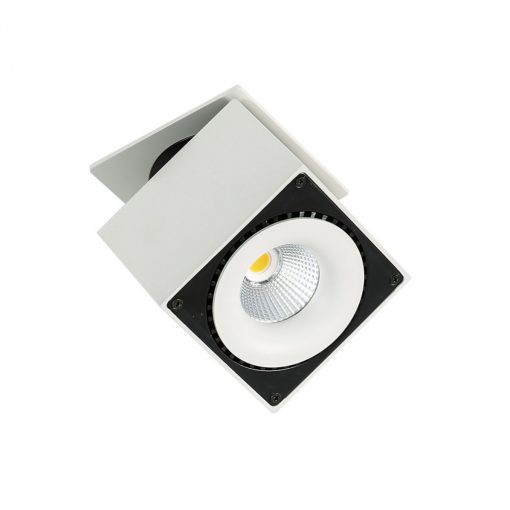 Recessed Lamp Black Sevilla Square Recessed 3000K ITALUX-SL7562-28W-3000K-WH-BL