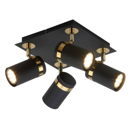 Spot Lamp Black Verano ITALUX-SPL-2031-4