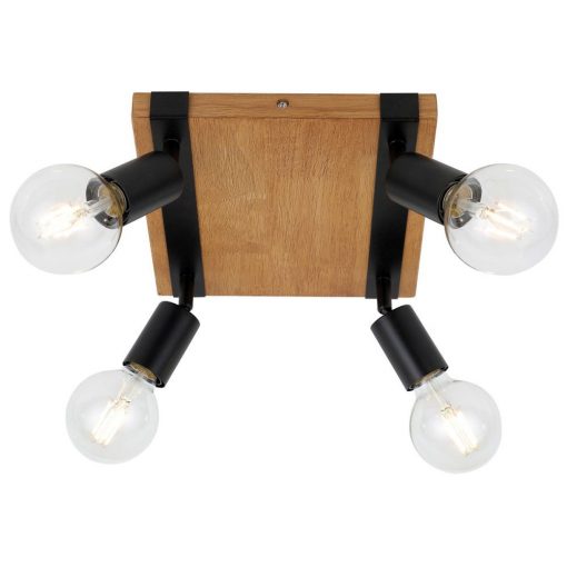 Spot Lamp Black Molini ITALUX-SPL-2079-4