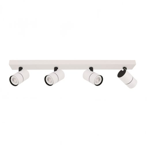 Ceiling Lamp Black Laconi ITALUX-SPL-2813-4B-WH