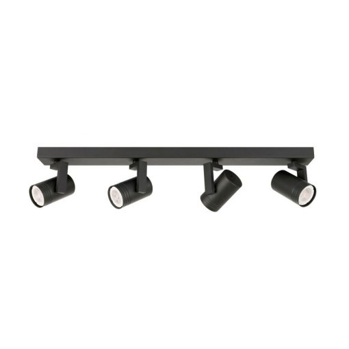 Spot Lamp Black Spiela ITALUX-SPL-31993-4B-BK