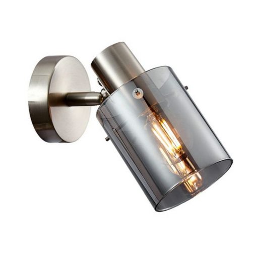 Wall Lamp Silver Sardo ITALUX-SPL-5581-1-SC-SG