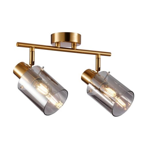 Ceiling Lamp Copper Sardo ITALUX-SPL-5581-2-BRO-SG