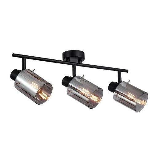 Ceiling Lamp Black Sardo ITALUX-SPL-5581-3-BK-SG