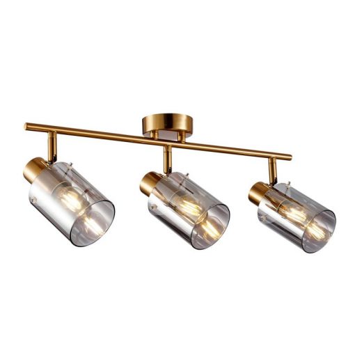 Ceiling Lamp Copper Sardo ITALUX-SPL-5581-3-BRO-SG