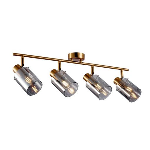 Ceiling Lamp Copper Sardo ITALUX-SPL-5581-4-BRO-SG