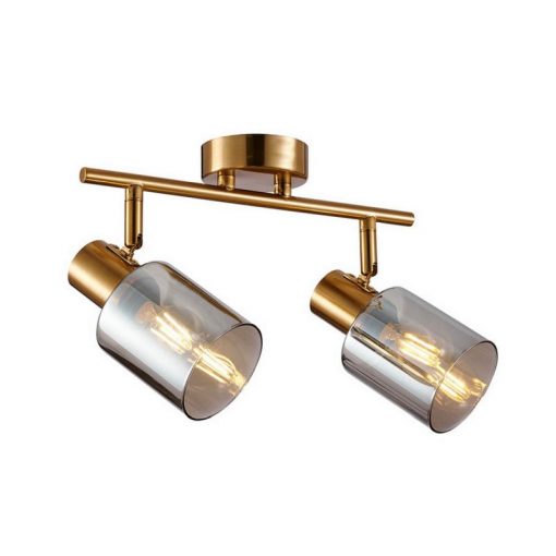 Ceiling Lamp Copper Santia ITALUX-SPL-65342-2-BRO-SG