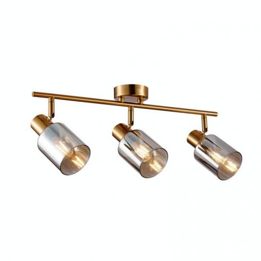 Ceiling Lamp Copper Santia ITALUX-SPL-65342-3-BRO-SG