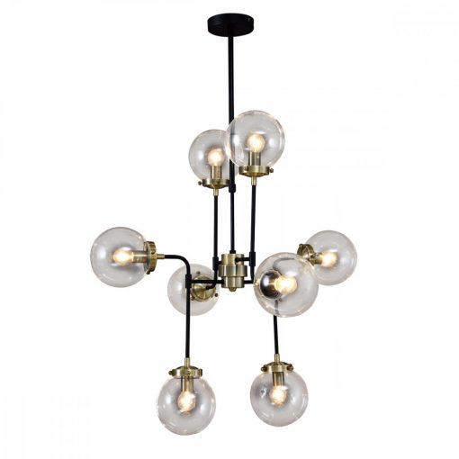 Pendant Black Odelia ITALUX-V1009-8