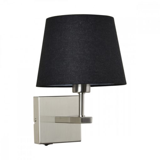 Wall Lamp Black Norte ITALUX-WL-1122-1-A-SN-RO-BL