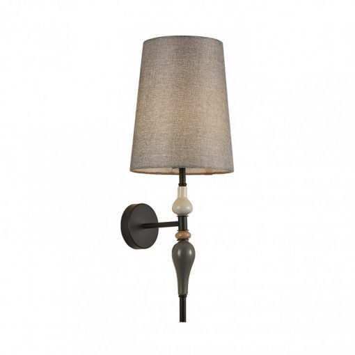 Wall Lamp Gray Nerom ITALUX-WL-22374-BK