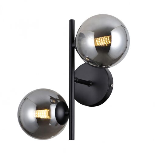 Wall Lamp Black Erimida ITALUX-WL-2244-2-BL