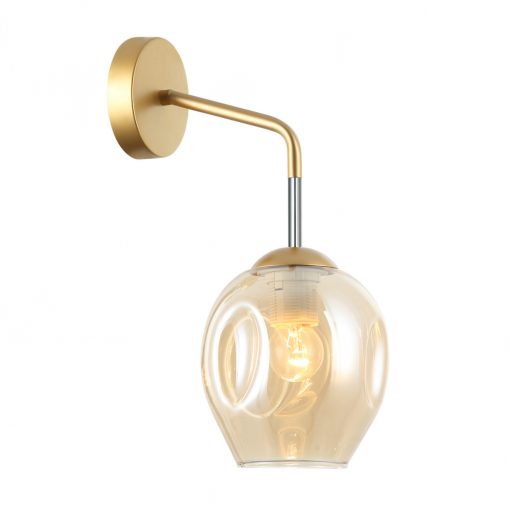 Wall Lamp Gold Borgo ITALUX-WL-30843-1-GD-AMB