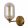 Wall Lamp Bronze Perano ITALUX-WL-4215-1-HBR