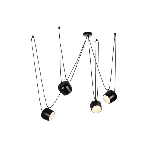 KH-23MD20502-A-200-4 EYE Black Pendant LED 4* 7W 3000K 2400 LM IP20