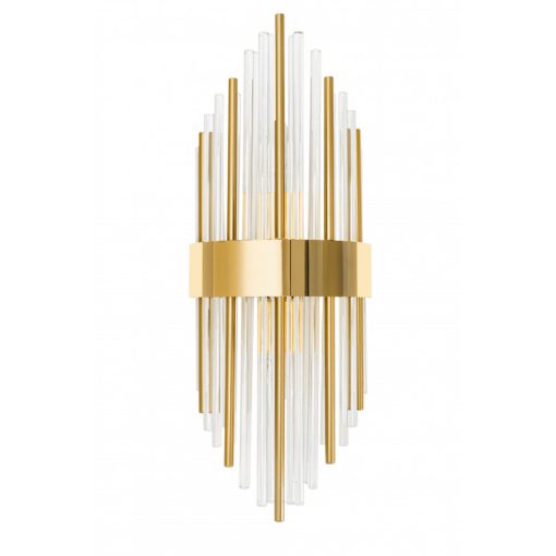 KH-MOMSE010100337 ARMANDO Gold Color Wall Lamp 2XE14 40W IP20