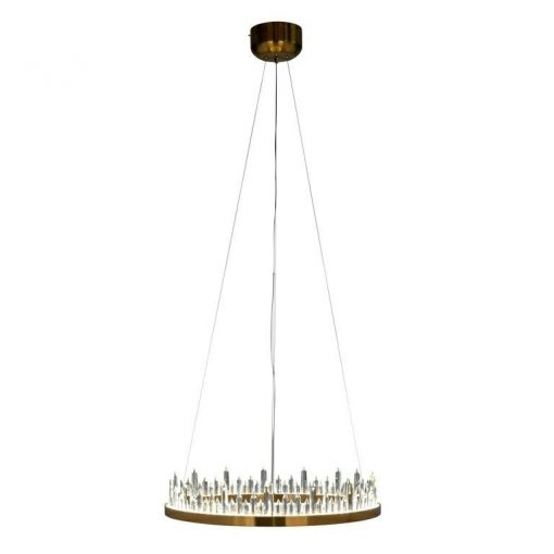 KH-RIHL-0120 ZIGGY Golden Pendant 24W LED 850LM 3000K IP20