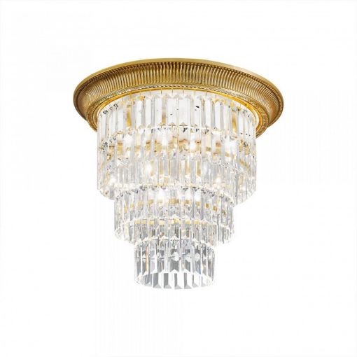 Ceiling Lamp Gold MILORD CRYSTAL KOLARZ 0346-14L-15