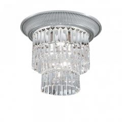 Ceiling Lamp Chrome MILORD CRYSTAL KOLARZ 0346-14S-5