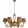 Chandelier Patina BIBIONE KUTEK BIB-ZW-6-PA-SR