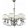 Chandelier Nickel COCO KUTEK COC-ZW-6-NA